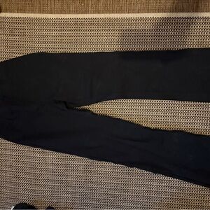 Quince Women’s Black ultra stretch ponte boot cut pants